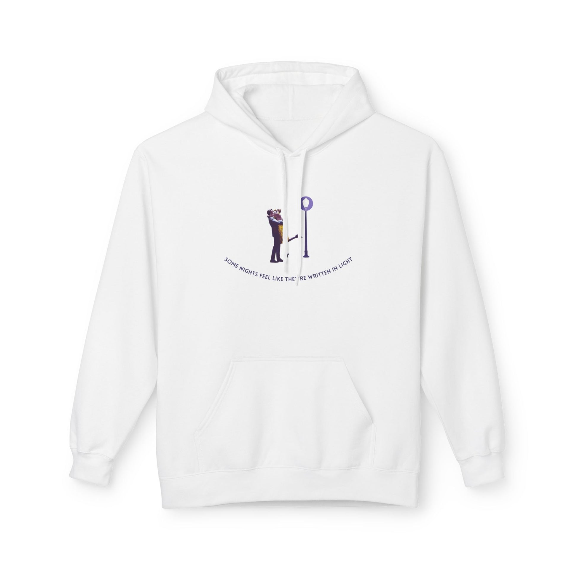 “Some Nights Feel Like They’re Written in Light” – Cinematic Hoodie / Tee