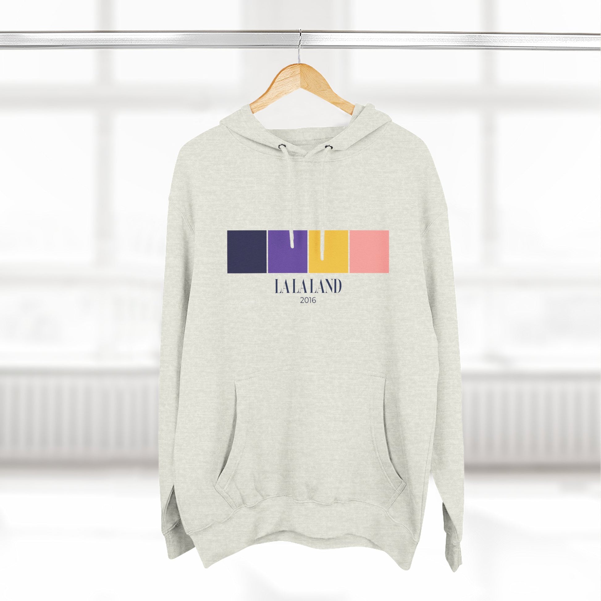La La Land Color Palette Hoodie – Cinematic Sunset Edition