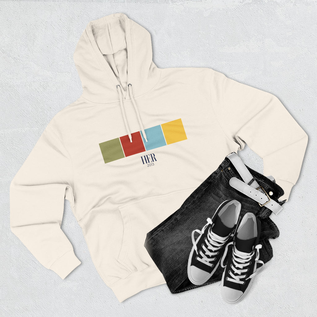 Her Color Palette Hoodie – Soft Modern Minimalism Edition