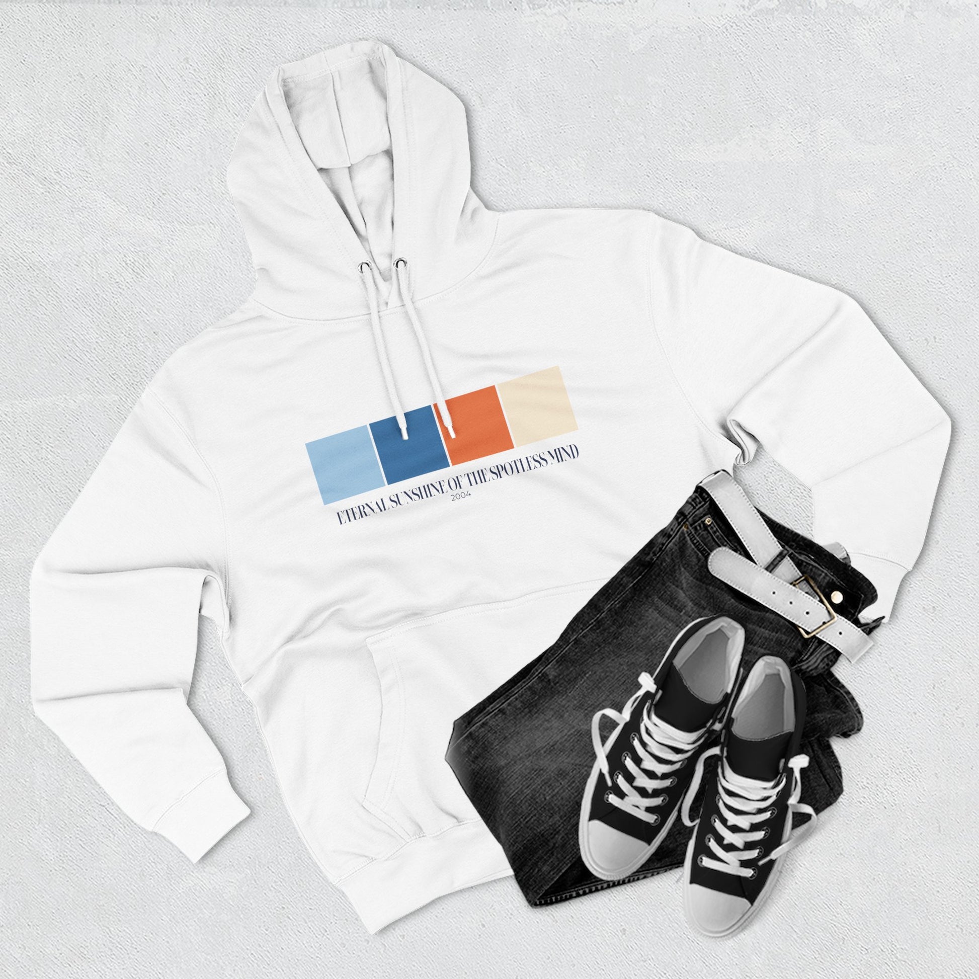 Eternal Sunshine Color Palette Hoodie – Memory Fragments Edition