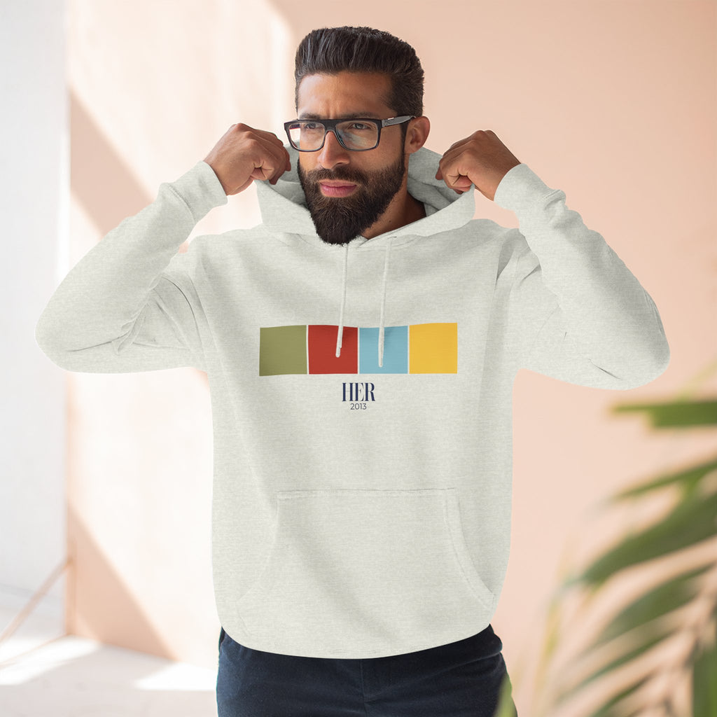Her Color Palette Hoodie – Soft Modern Minimalism Edition