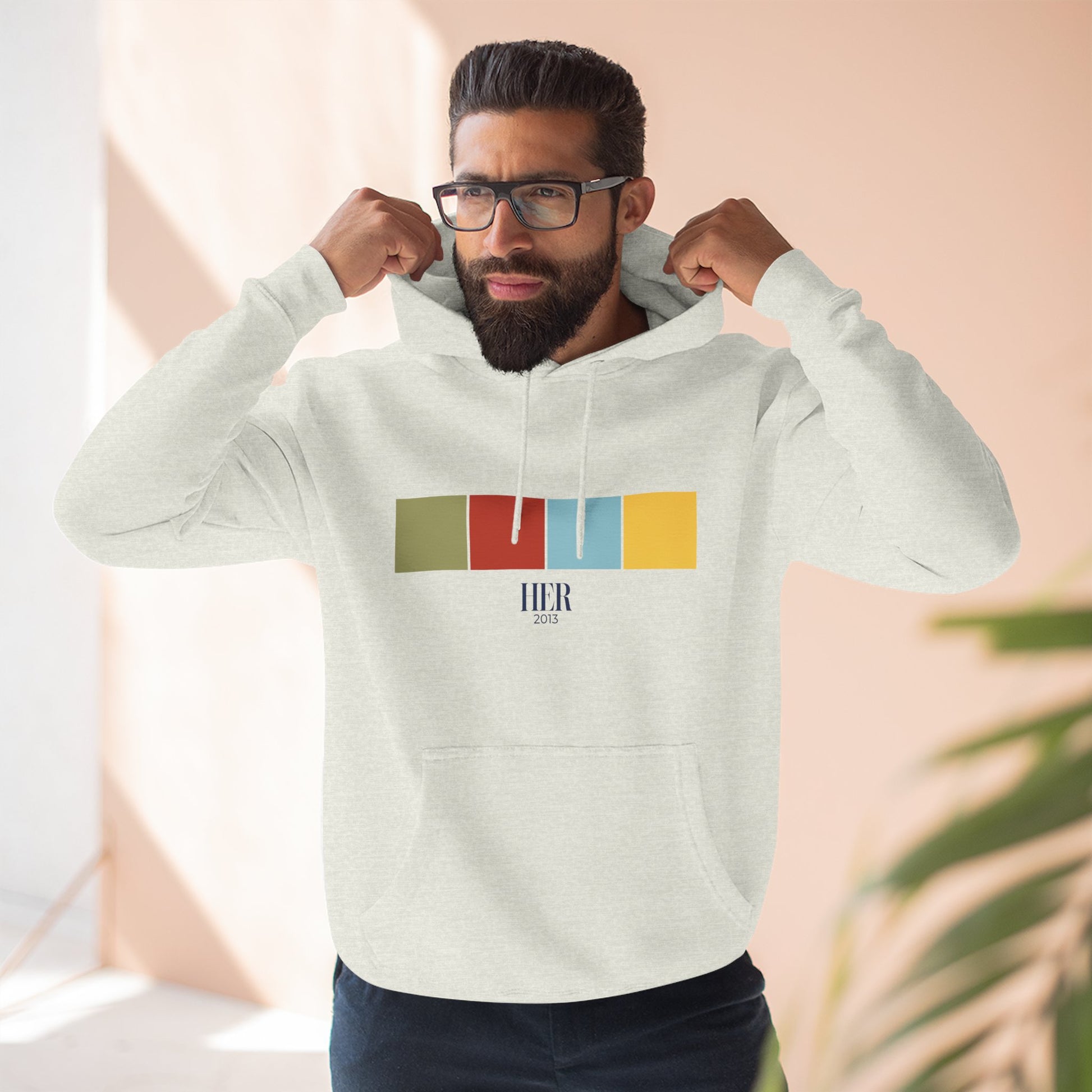 Her Color Palette Hoodie – Soft Modern Minimalism Edition